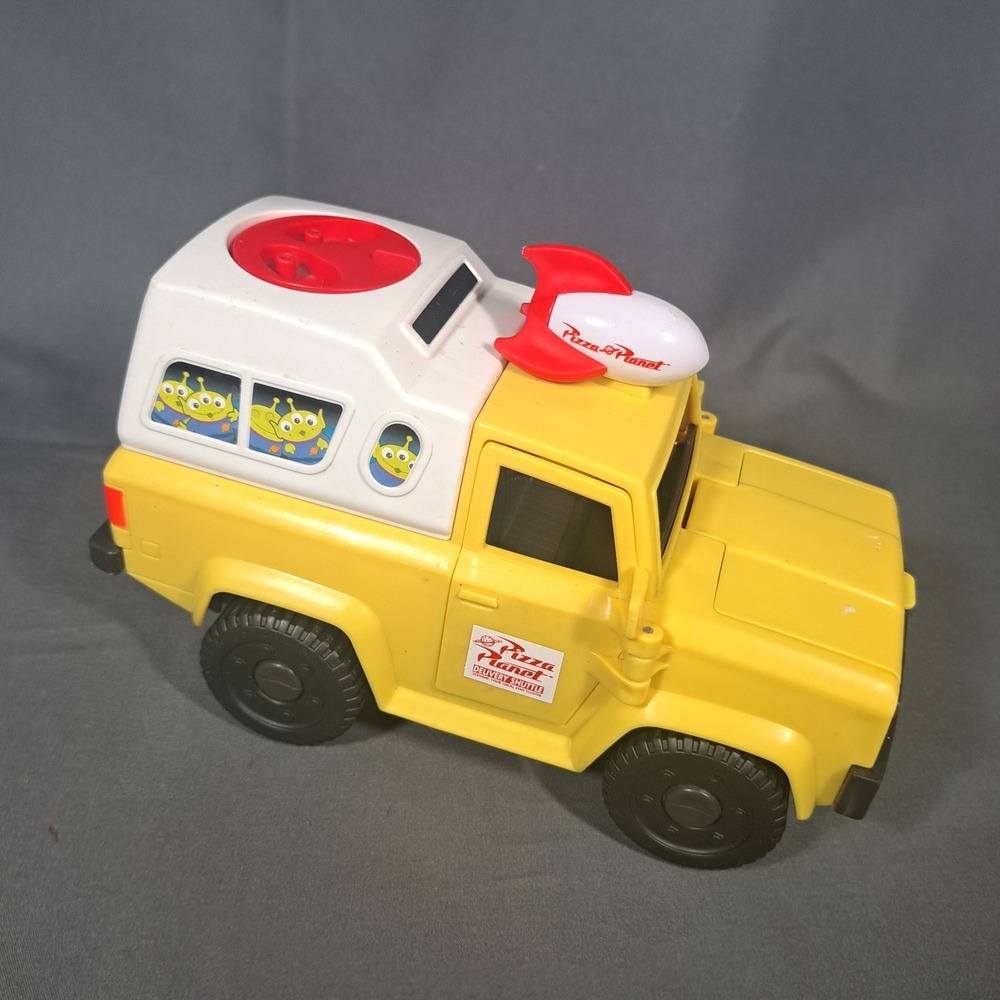 Disney Pixar Toy Story Pizza Planet Delivery Truck Mattel X4086 Yellow Toy Car
